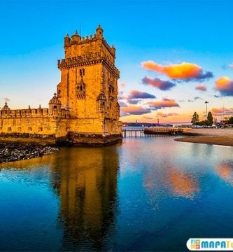 Torre de Belem al atardecer, Lisboa