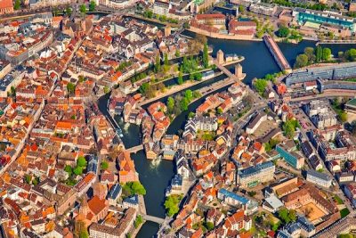 Mapa turístico de Estrasburgo