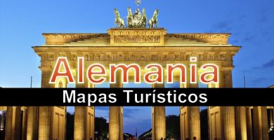 Mapas turisticos de Alemania