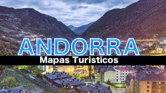 Mapa turistico de Andorra