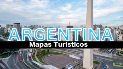 Mapas turisticos de Argentina
