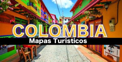 Mapas turisticos de Colombia