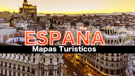 Turistico Barcelona España Mapa Mapa De Espana Politico Con
