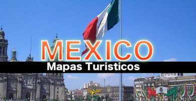 Mapas turisticos de Mexico