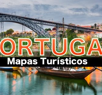 Mapas turisticos de Portugal