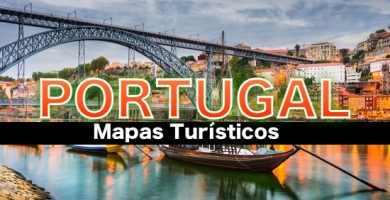 Mapas turisticos de Portugal