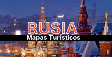 Mapas turisticos de Rusia