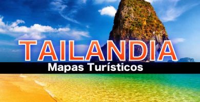 Mapas turísticos de Tailandia