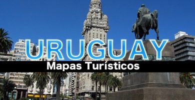 Mapas turísticos de Uruguay