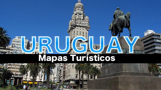 Mapas turísticos de Uruguay