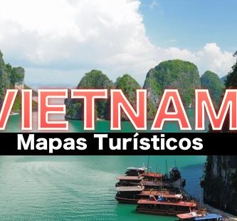 Mapas turisticos de Vietnam