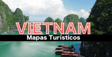 Mapas turisticos de Vietnam