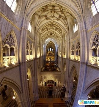 mapa turistico catedral de san antolin