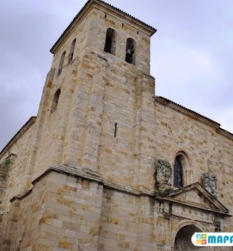 mapa turistico iglesia de san ildefonso