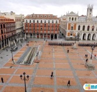 mapa turistico plaza mayor valladolid