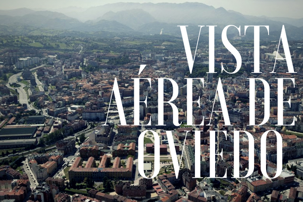 Vista aerea de Oviedo