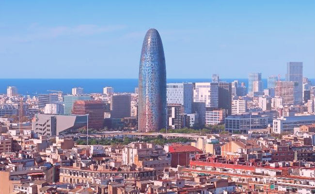 skyline de barcelona